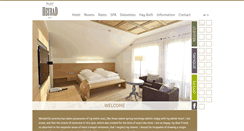 Desktop Screenshot of hotelheubad.com